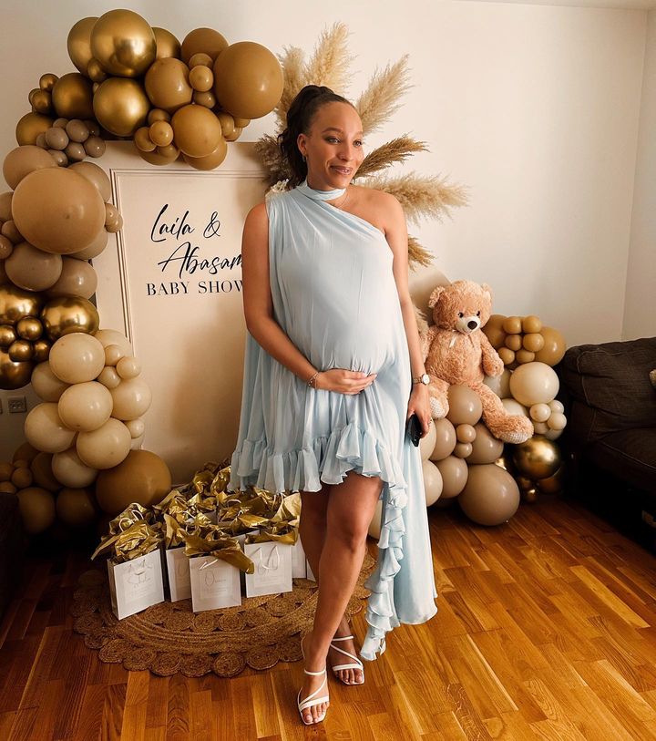 Laila Johnson welcome first child