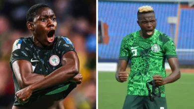 Oshoala celebrates 'boyfriend' Osimhen's form against Cameroon