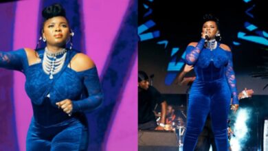 Yemi Alade perform at afcon