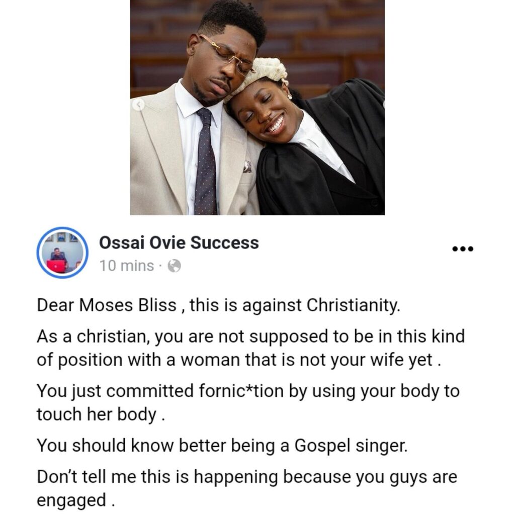 Ovie Success Moses Bliss