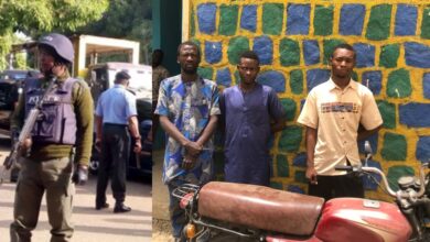 Three men use N100k from sale of stolen motorcycle to lodge in hotel with girlfriends