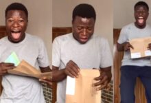 Nigerian man breaks down in tears after finally getting Canadian visa