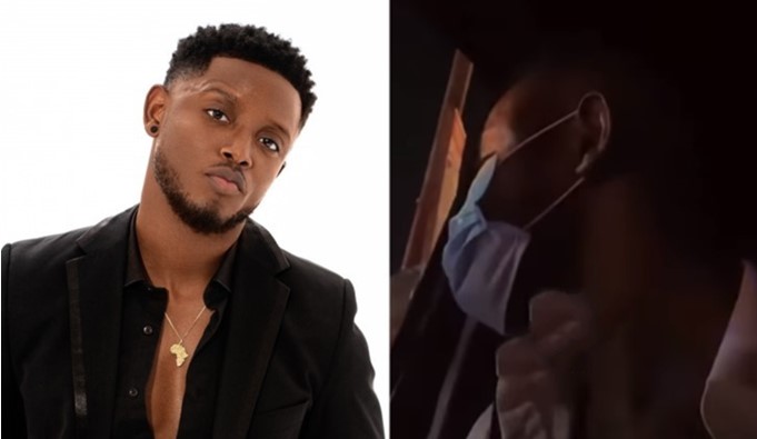 Moment singer Chike smartly prevented police from extorting him at checkpoint (Video) - chike police 100 naira 1