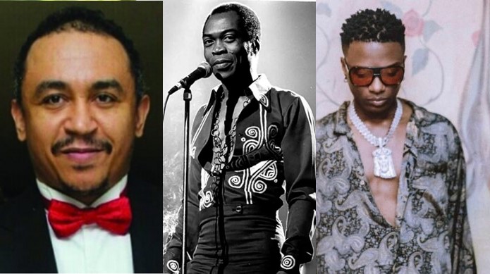 Wizkid and Fela are almost on the same level - Daddy Freeze - daddy freeze fela wizkid 1