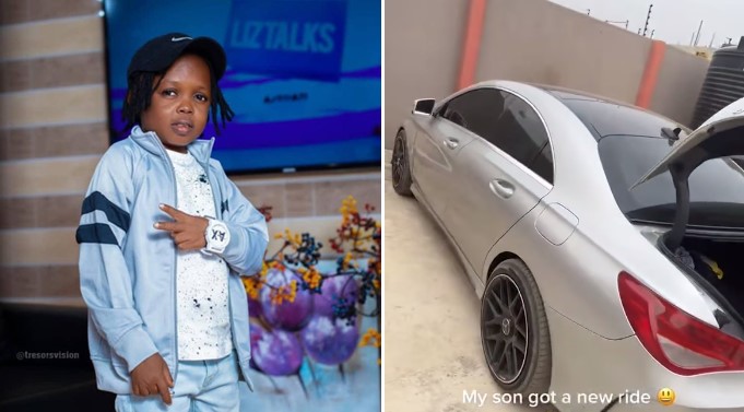 Small-sized actor, Don Little splashes millions on new Benz - don little benz 1