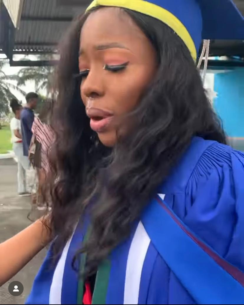 First class graduate breaks down in tears for fear of staying unemployed like her brother who also bagged 1st class - first class graduate brother unemployed