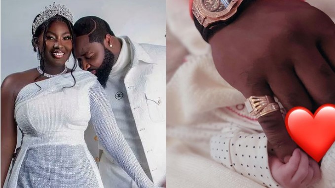 Singer Harrysong and wife welcome second daughter - harrysong wife 2nd child 1