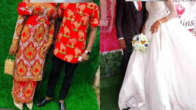 Lady who had 3 abortions for boyfriend places curse on him after seeing his recent wedding photos - lady 3 abortion boyfriend marry 1