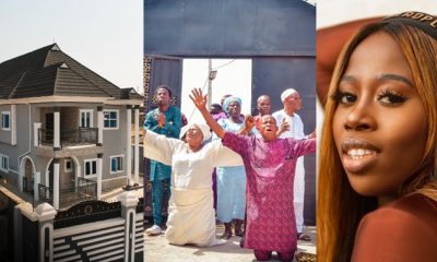 Young Nigerian lady moves her parents into their dream home (Photos) - lady move parents dream home 1