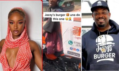 I expected Ayra Starr to deliver N13k burger I ordered from Don Jazzy's business - Man fumes (Video) - man jazzy burger 1