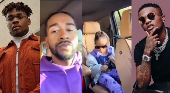 Omarion shares video of his daughter vibing beautifully to BNXN and Wizkid's song - omarion bnxn wizkid 1