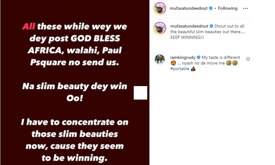 A woman with big backside doesn't fascinate me - Paul ''Rudeboy'' Okoye - paul okoye woman backside post