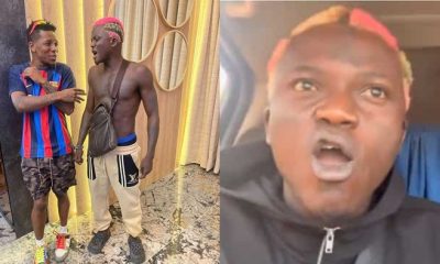 Portable vows to beat up Small Doctor after being stoned at his Agege show (Video) - portable beat small doctor 1