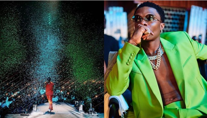 Wizkid announces fans will no longer pay to attend his shows in Lagos - wizkid fans pay lagos concert 1