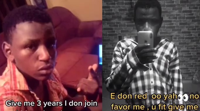 Young man laments after doing Yahoo Yahoo for 3 years without getting rich - yahoo boy 3 years 1