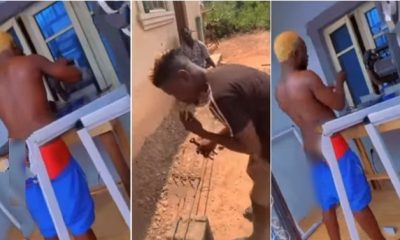Young man becomes artisan after failing to cash out through Yahoo Yahoo - yahoo boy artisan 1