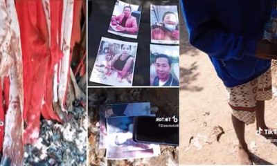 Yahoo Boy takes Oyibo people's pictures to shrine so they'll pay him $3k (Video) - yahoo boy photos shrine 1