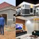 'Miracle no dey tire Jesus' - Artist says as he shows off his newly built house (Photos) - artist tosin new house
