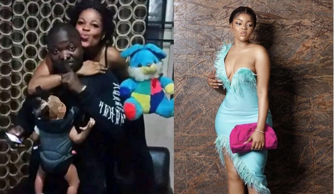 BBNaija: Nigerians dig up old photos of Chichi with alleged husband and child to 'prove' she's not 23 years old - chichi married 1