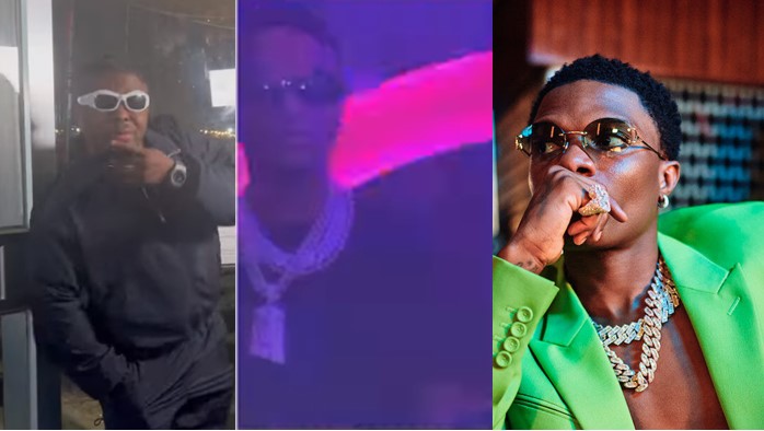 Promoter DKings accuses Wizkid of always looking at him maliciously, shares video - dkings accuse wizkid 1