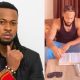 Flavour melts hearts as he studies the bible with his mum - flavour bible study mother