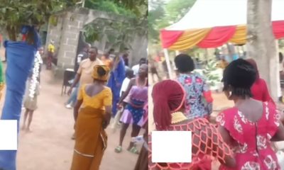 Groom storms out of engagement ceremony as bride's family make more demands (Video) - groom leave engagement 1