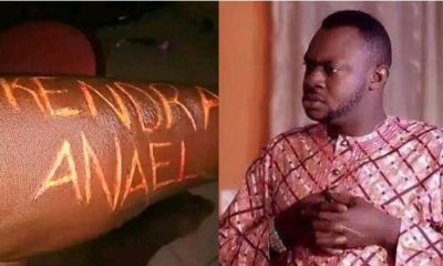 Hot breakfast loading - Reactions as man uses hot knife to tattoo girlfriend's name on his hand - man hot iron tattoo girlfriend name ft 1