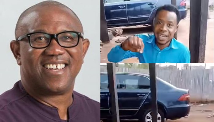 Trending video: Man pledges to give out his car if Obi wins presidential election - man obi win car
