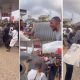 Funny reactions as man carries geepee tank to buy fuel at filling station (Video) - nigeria tank filling station