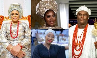 Ooni doesn't like polygamy, he was forced to marry more wives - Sister - ooni sister polygamy 1