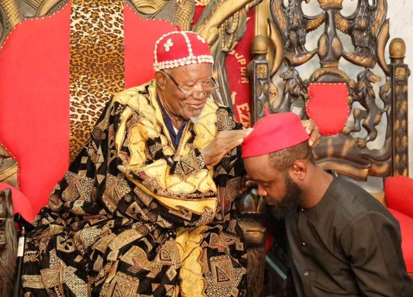 Seyi Tinubu bags chieftaincy title in Anambra (Photos) - seyi tinubu chieftaincy anambra1