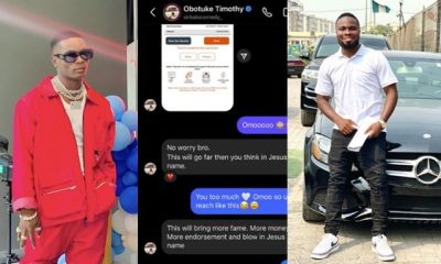 Comedian SirBalo supports colleague, Simeon Skye with N1m as he switches to music - sirbalo simeon skye 1million