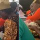 Female student shocks colleague as she eats mound of fufu during lecture (Video) - student fufu lecture