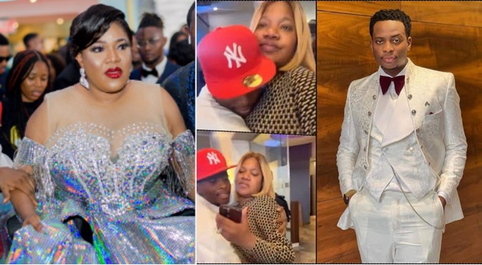 We also kissed - Toyin Abraham replies those dragging her over 'inappropriate' video with Sydney Talker - toyin abraham sydney talker kiss 1