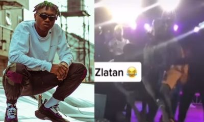 Zlatan Ibile attacks fan for trying to pick his pocket during concert (Video) - zlatan fan pickpocket 1