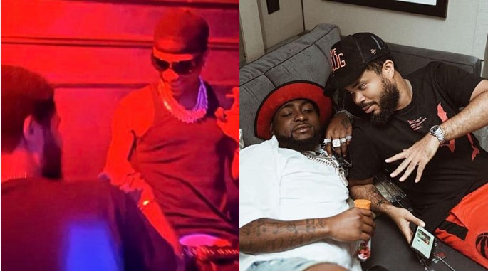 Best tour loading – Fans react as Wizkid is spotted with Davido’s manager