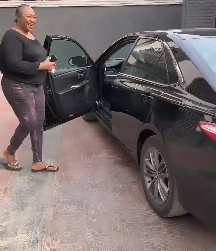 Rapper Blaqbonez gifts his mother brand new car for her birthday - blaqbonez mother