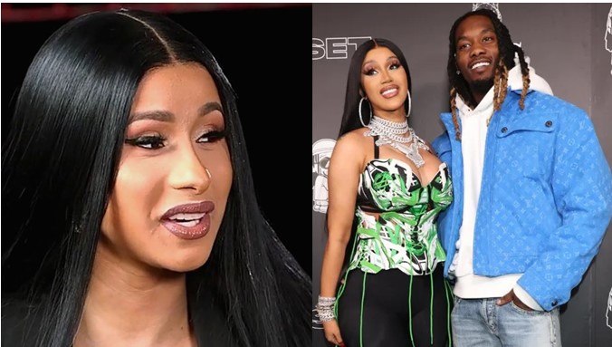 Cardi B rejects Offset’s money, says she wants his love and attention (Video)