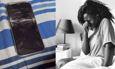 How my ex publicly humiliated me for accidentally breaking his iPhone 13 - Lady recounts - lady boyfriend iphone