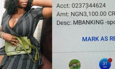 Nigerian lady ridicules her man for sending her less than N4k to spoil herself - lady boyfriend spoil 3100