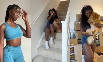 Lady celebrates as she buys 4-bedroom house at age 23 - lady house 23 years