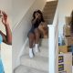Lady celebrates as she buys 4-bedroom house at age 23 - lady house 23 years