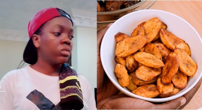 Lady recounts how she stopped eating plantain out of love for man who broke her heart