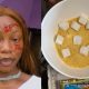 Lady disappointed as her crush serves her 'soaking garri' during first time visit to his house - lady visit crush garri