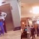 Man burst into tears at hotel as he nabs his wife with her lover (Video) - man cry catch wife hotel