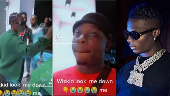 You think say you get money pass me – Man fumes after being snubbed by Wizkid