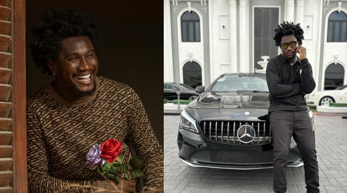 Skit-maker, Nasboi joins league of Mercedes Benz owners