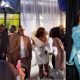 Tems dazzles as she meets Beyoncé, Jay Z at pre-Grammy Roc Nation brunch (Video) - tems jay z beyonce