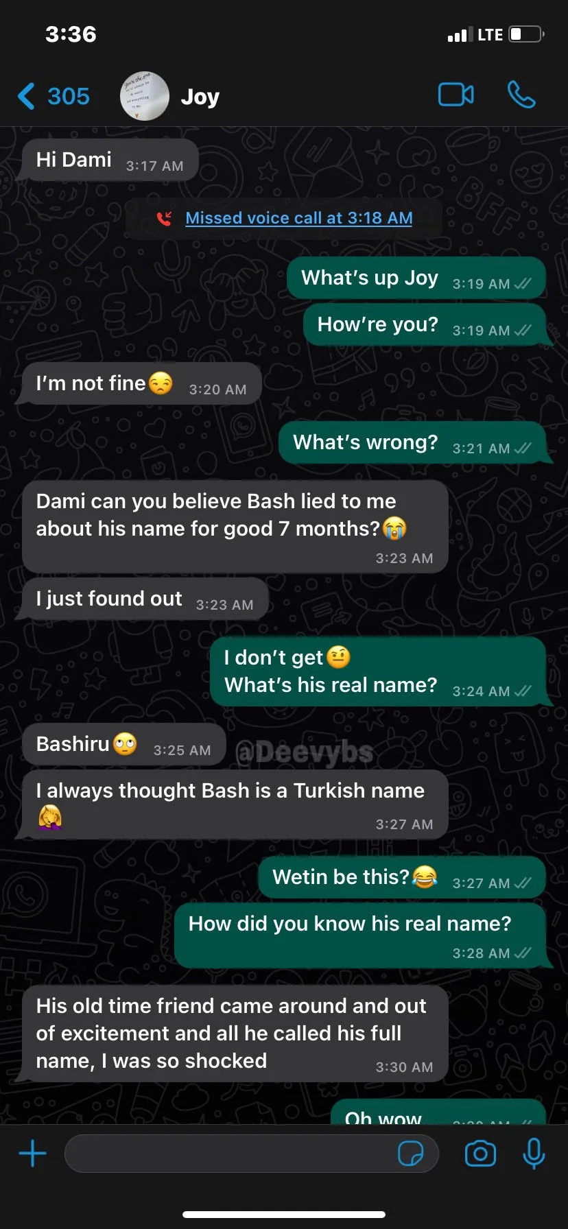 Lady breaks up with boyfriend after discovering his real name is Bashiru - a