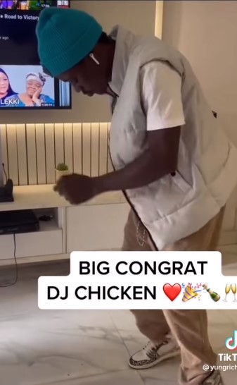 DJ Chicken finally launches new house in Lekki (Video) - dj chicken lekki mansion